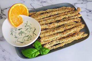 panko breaded asparagus